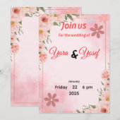 Einladung (Vorne/Hinten)