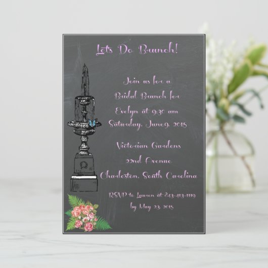 Einladung (Stehend Vorderseite)