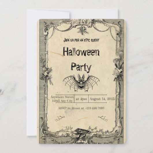 Einladung (Vorderseite)