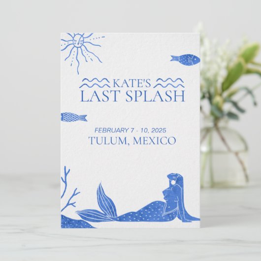 Einladung (Stehend Vorderseite)