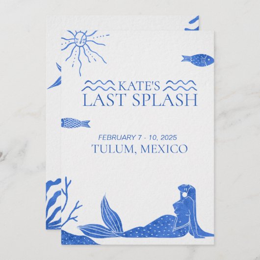 Einladung (Vorne/Hinten)