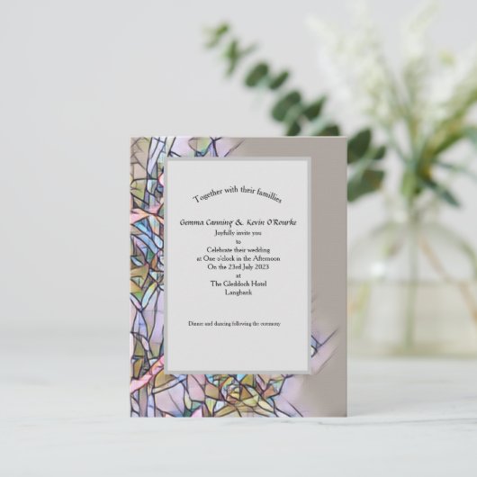 Einladung (Stehend Vorderseite)