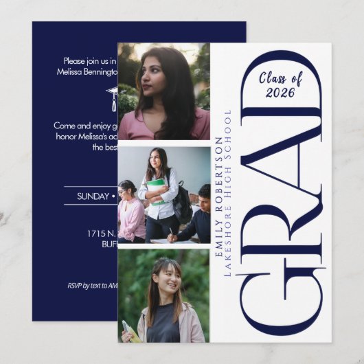 Einladung (Vorne/Hinten)