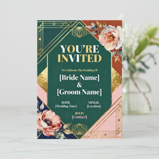 Einladung (Stehend Vorderseite)