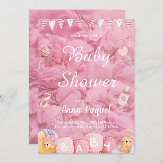 Einladung (Vorne/Hinten)