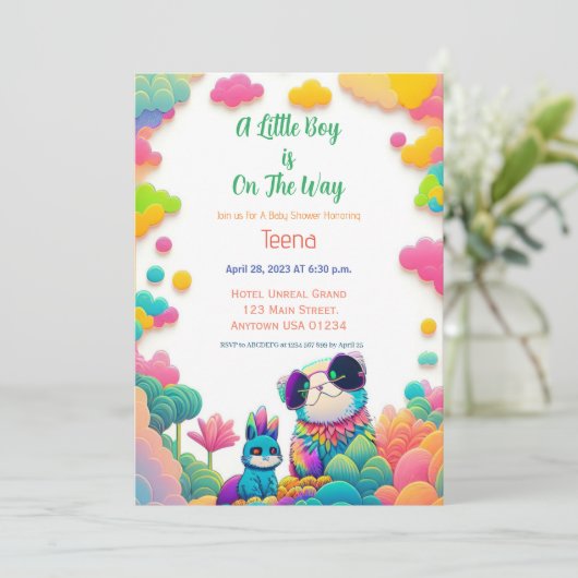 Einladung (Stehend Vorderseite)