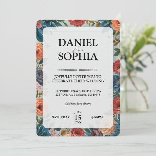 Einladung (Stehend Vorderseite)