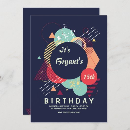 Einladung (Vorne/Hinten)