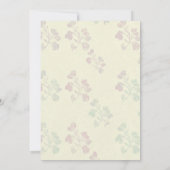 Einladung (Rückseite)