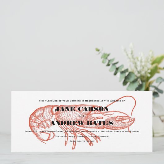 Einladung (Stehend Vorderseite)