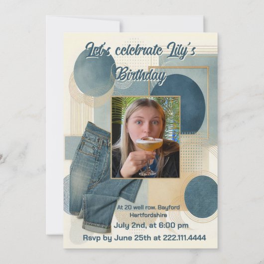 Einladung (Rückseite)