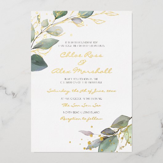 Einladung (Vorderseite)