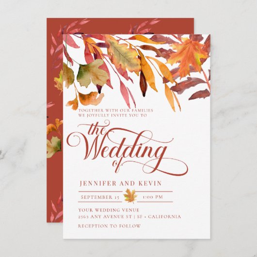 Einladung (Vorne/Hinten)