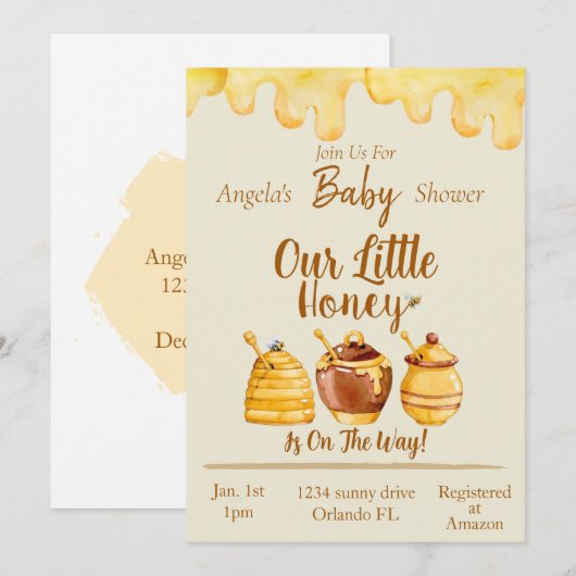 Einladung (Vorne/Hinten)