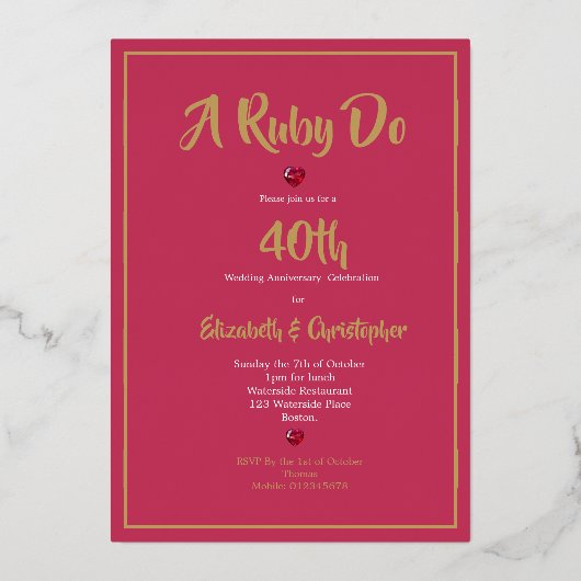 Einladung (Rückseite)