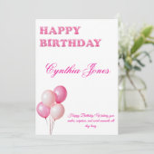 Einladung (Stehend Vorderseite)