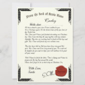 Einladung (Vorderseite)