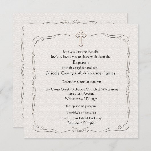 Einladung (Vorne/Hinten)