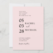 Einladung (Vorderseite)