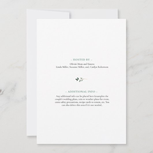 Einladung (Rückseite)