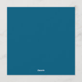 Einladung (Rückseite)