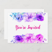 Einladung (Vorne/Hinten)