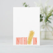 Einladung (Stehend Vorderseite)