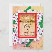 Einladung (Vorderseite)