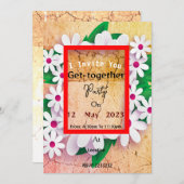 Einladung (Vorne/Hinten)