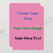 Einladung (Vorne/Hinten)