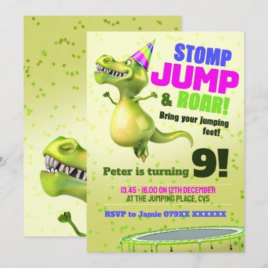 Einladung (Vorne/Hinten)