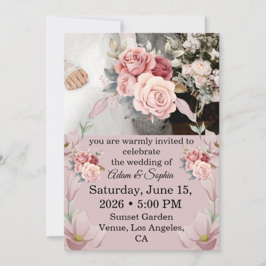 Einladung (Vorderseite)