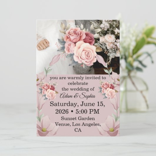 Einladung (Stehend Vorderseite)