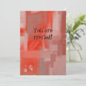 Einladung (Stehend Vorderseite)