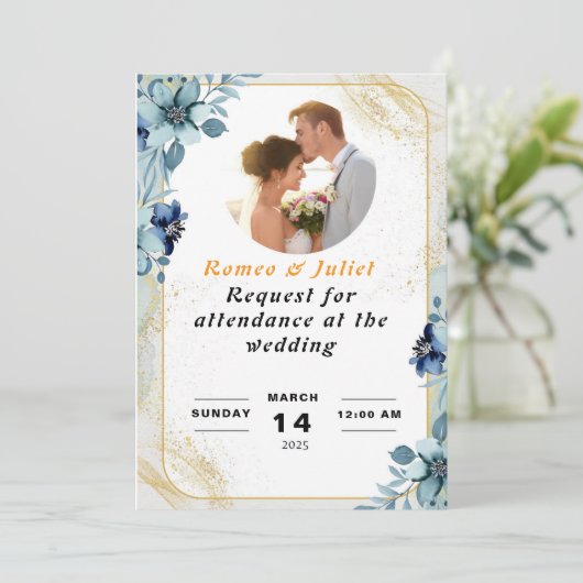 Einladung (Stehend Vorderseite)