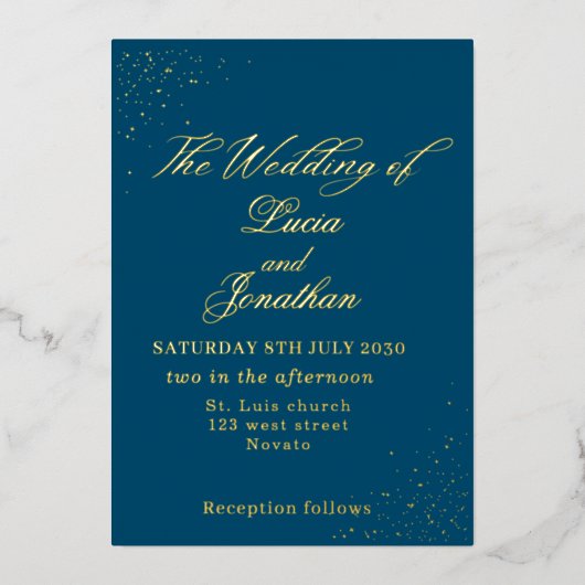 Einladung (Vorderseite)