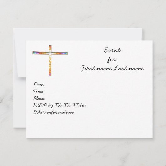 - Einladung (Rückseite)