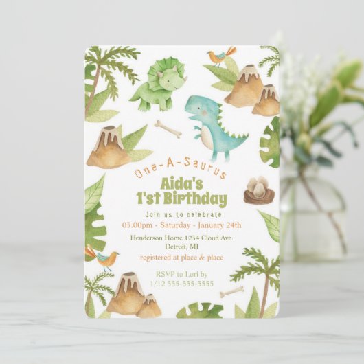 Einladung (Stehend Vorderseite)