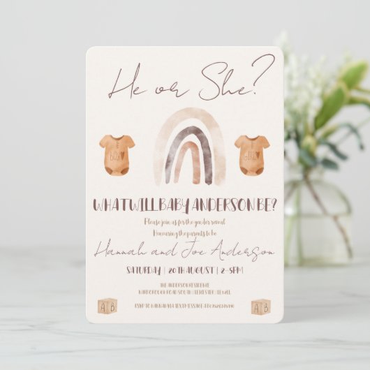 Einladung (Stehend Vorderseite)