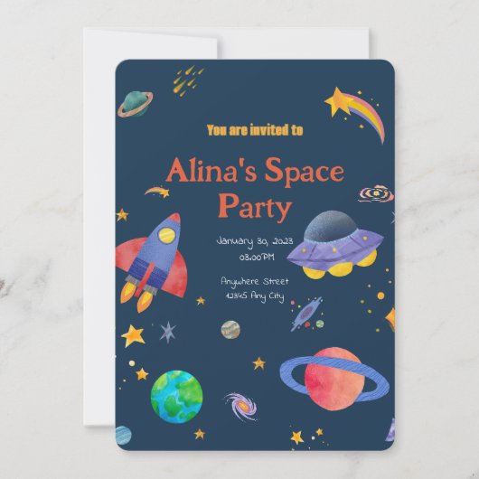 Einladung (Vorderseite)