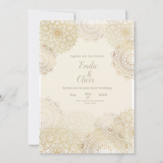 Einladung (Vorderseite)