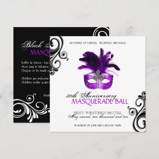 Einladung (Vorne/Hinten)