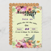 Einladung (Vorne/Hinten)