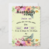 Einladung (Vorderseite)