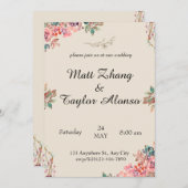 Einladung (Vorne/Hinten)