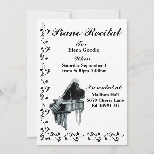 Einladung (Vorderseite)