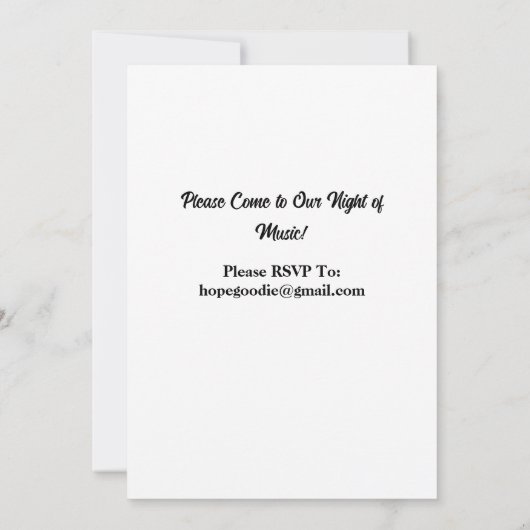 Einladung (Rückseite)