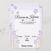 Einladung (Vorne/Hinten)