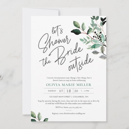 Einladung (Vorderseite)