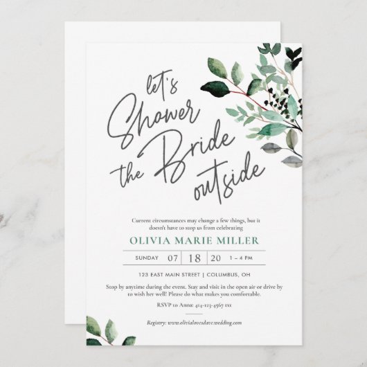 Einladung (Vorne/Hinten)